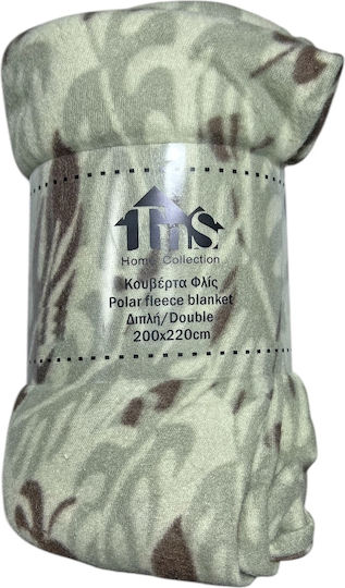 TnS TnS Fleece Decke Doppel 200x220cm Grüne