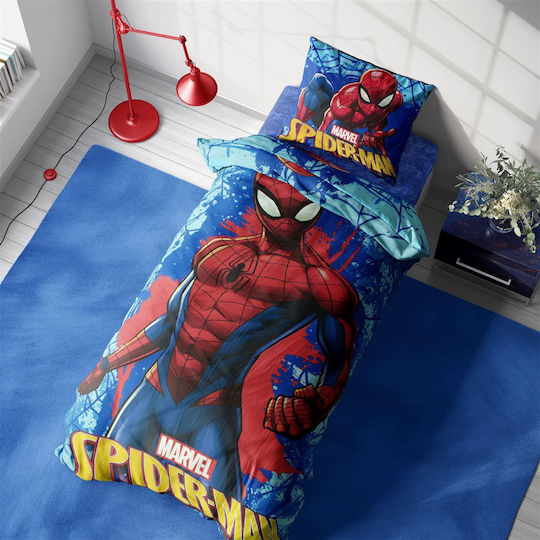 Disney Сет Единично Spider-man 712 Spider-man 160x240cm Disney Сет Единично Spider-man 712 Spider-man 160x240cm