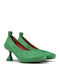 Leder Pumps Grüne