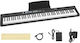 Vevor Electric Stage Piano BXSBPZSMGQHS98MRG001V2 with 88 Weighted Keys Built-in Speakers and Headphone and Computer Connection