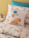Palamaiki Set Baby Crib Sheets Cotton Fitted Mk790 Blue 130x170cm