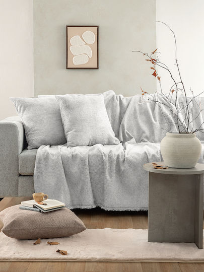 Palamaiki Față De Pernă Din 100% Bumbac Ice 55x55 Cm