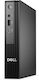 Dell Pro Micro Настолен компютър (Ultra 5-235T/64GB DDR5/250GB SSD/W10 Pro)