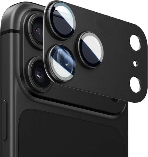 Vivid Tempered Glass Kamera Schutz Schwarz Für Apple iPhone 18 Pro Max