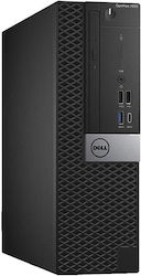 Dell Optiplex 7050 SFF Recondiționat Grad A (Core i5-6600/8GB/256GB SSD/W10 Home)