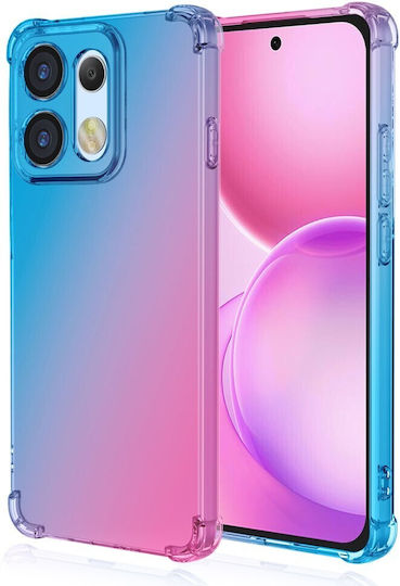 Gradient Series Silicone Case Blue Pink Oppo Reno16 5G Reno16 Pro 5G