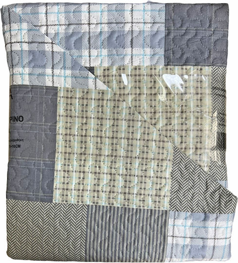 Sidirela Set Quilt Super King with Microfiber Filling 220x230cm E0289 Multicolour E-0289 3pcs