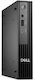 Dell Pro Micro SFF Настолен компютър (Ultra 7-265T/64GB DDR5/250GB SSD/W10 Pro)