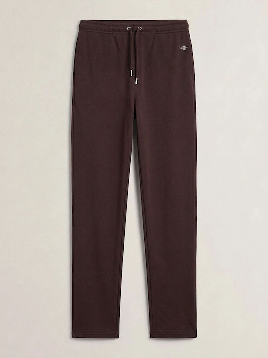 Gant Панталон за спортен екип Darkbrown