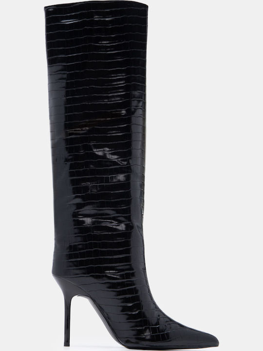 Luigi Wildleder Damenstiefel mit Hohem Absatz S...