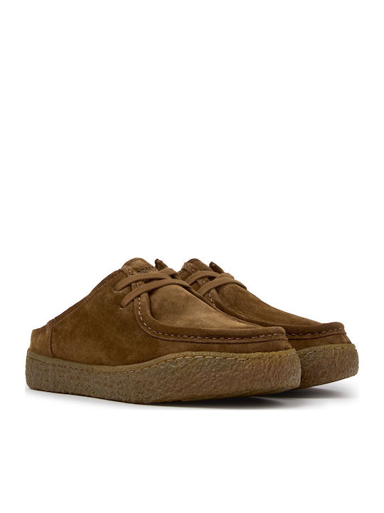 Camper Suede Women's Winter Slippers Brown