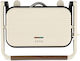 Estia Pure Cream Sandwich-Maker Grillfunktion 1300W Beige