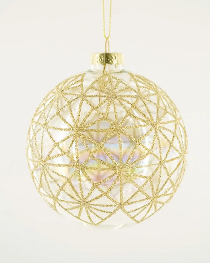 Large Glass Transparent Ball 10cm