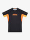 Manto Men's Short Sleeve Shirt MN-R963-BK for Jiu-Jitsu Black