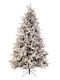Snowy Christmas Tree 270cm With LED Lighting