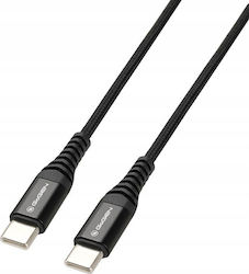 GoGEN USB-C male - USB-C 60W 1m (USBCC100MM01)
