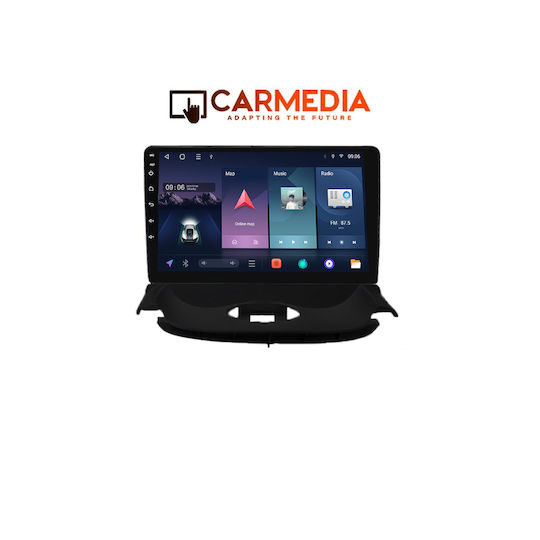Carmedia Auto-Audiosystem Für Peugeot 206 1998-2006 Mit Touchscreen 9" Bluetooth USB Wi-Fi GPS Apple CarPlay Android Auto