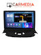 Carmedia Auto-Audiosystem für Peugeot 206 1998-2006 mit Bluetooth USB Eingebautes Wi-Fi GPS Apple CarPlay Android Auto Touchscreen 9.5 Zoll