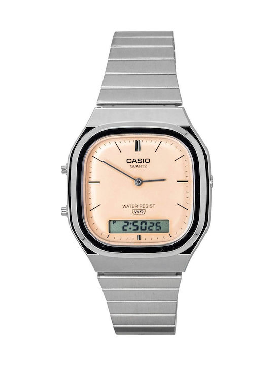 Casio Αναλογικό/Ψηφιακό Ανδρικό Ρολόι Μπαταρίας...