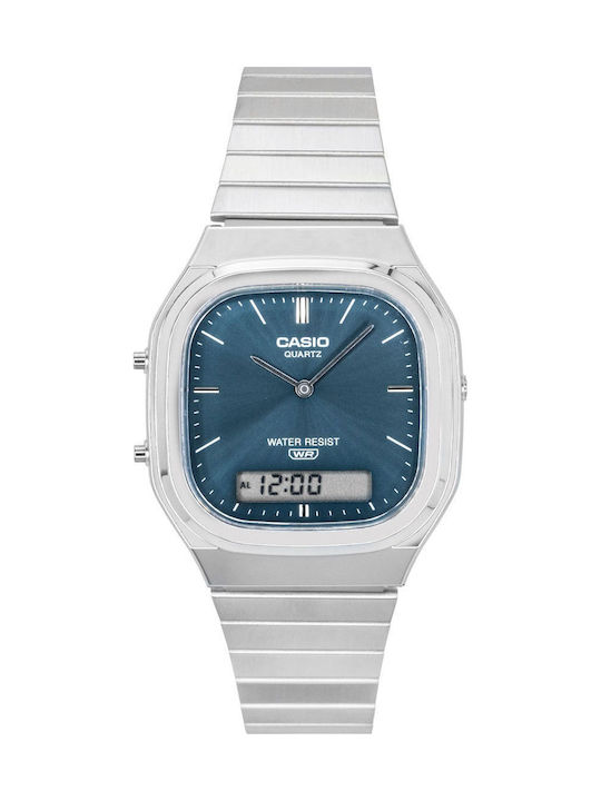 Casio Αναλογικό/Ψηφιακό Ανδρικό Ρολόι Μπαταρίας...