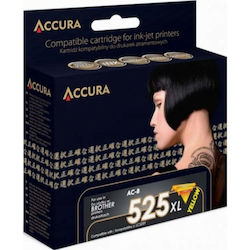 Accura мастило Brother LC525Y заместител XXL