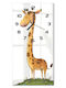 Tulup Ceas de Perete pentru Copii Girafă 30x60cm