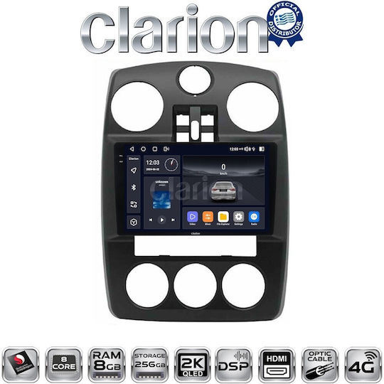 Clarion Car Audio System Chrysler PT Cruiser 2005 2010 Bluetooth USB WiFi GPS Apple CarPlay Android Auto