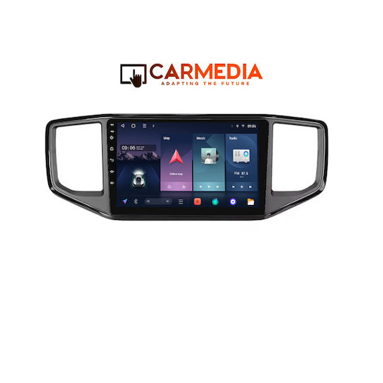 Carmedia Car Audio System for Volkswagen Amarok 2017-2022 Bluetooth USB WiFi GPS Apple CarPlay Android Auto with 9" Touch Screen