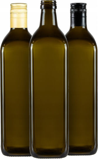 10x Bimberek Marasca Quadratisches Olivenölflasche 750ml Wein-/Getränkeflaschen