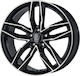 2drv Wh40 8.5x19 5x108 Отместване На Джанта 45 Черен