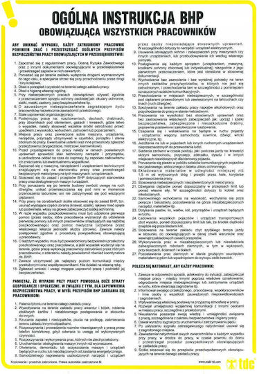 Procera Iaa01dncn Γενικές Οδηγίες Ασφάλειας Όλους Εργαζομένους