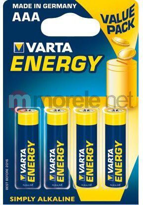 Varta Energy Αλκαλικές Μπαταρίες AAA 1.5V 4τμχ