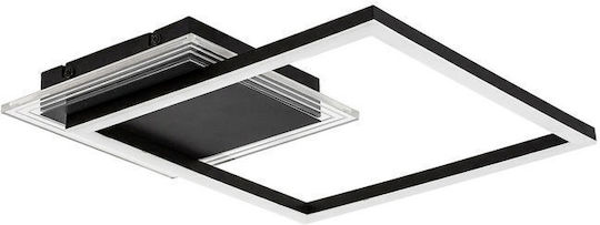 Rabalux Smart Deckenleuchte montieren 37.5cm Schwarz mit Integrierte LED
