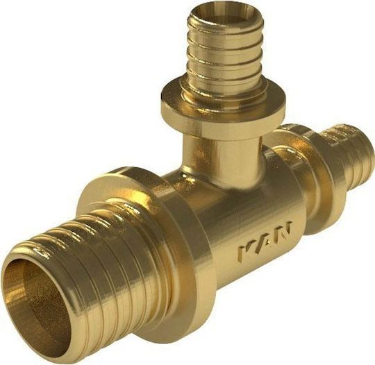 KAN-therm Ταφ Σύνδεσης Σωλήνα Ορειχάλκινο 20mm 2509260011