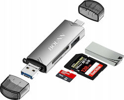 Bounn Kartenleser für SD/microSD/Memory Stick