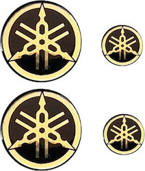 Gold Aufkleber-Set 4 Stück Yamaha Roc124440