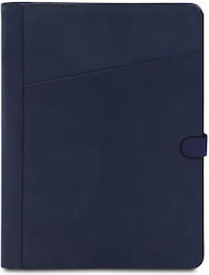 Leder Dokumentenmappe Adriano Dunkelblau