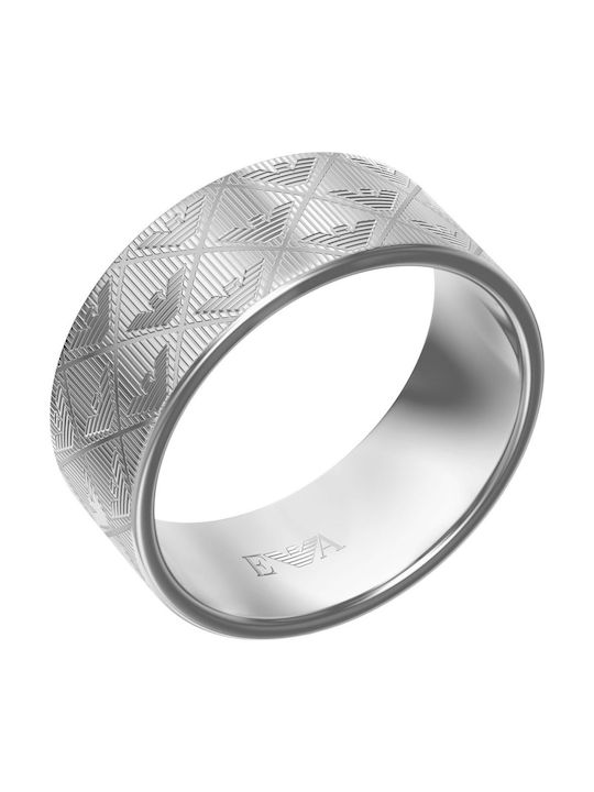 Emporio Armani Inel pentru femei din oțel