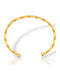 Mentzos Women's Gold Plated Silver Bracelet