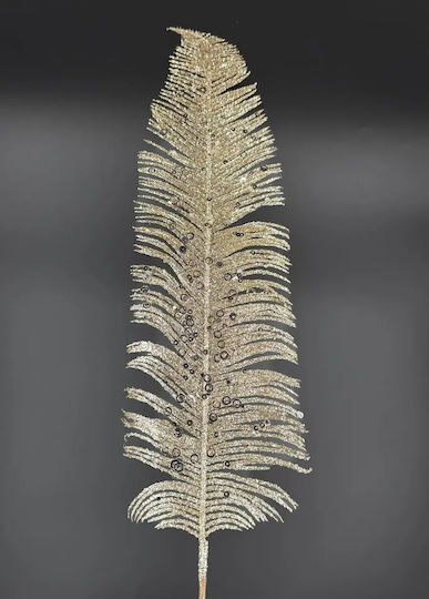 Weihnachtskranz Dekoratives Zweigstelle Länge 82cm Gold