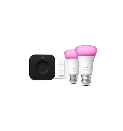 Philips Philips Hue LED Smart Bulbs for E27 Socket 2 Pieces