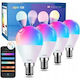 Lite Bulb Moments Smart Bulbs LED 4.9W for E14 Socket RGB 470lm 4pcs