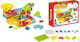 Cuburi de construit Ball Track pentru 3+ Ani 88 buc