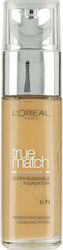 L'Oreal Paris True Match Super Blendable Foundation N6 Honey 30ml L'Oreal Paris True Match Super Blendable Foundation N6 Honey 30ml