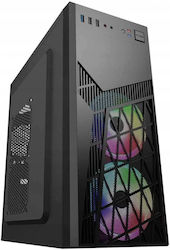 Eurocase N6-560B Midi Tower Computer Case Black