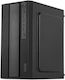Eurocase MC MF-300B Micro Tower Компютърна кутия Черна