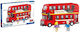 Cuburi de construit educative Double Decker Bus pentru 6+ ani 391 bucăți