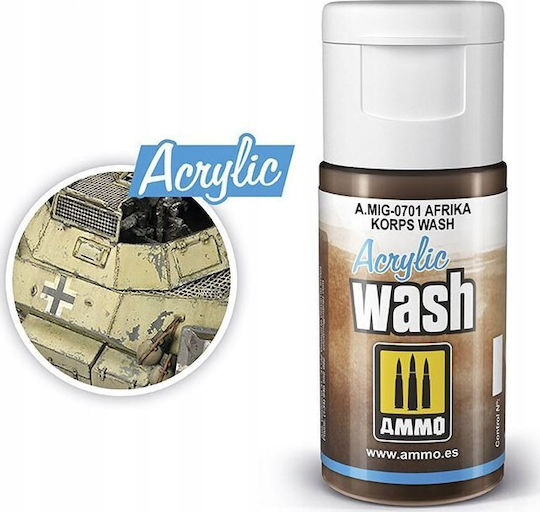 Acrylicos Vallejo Modellbau-Farben Afrika Korps 17ml