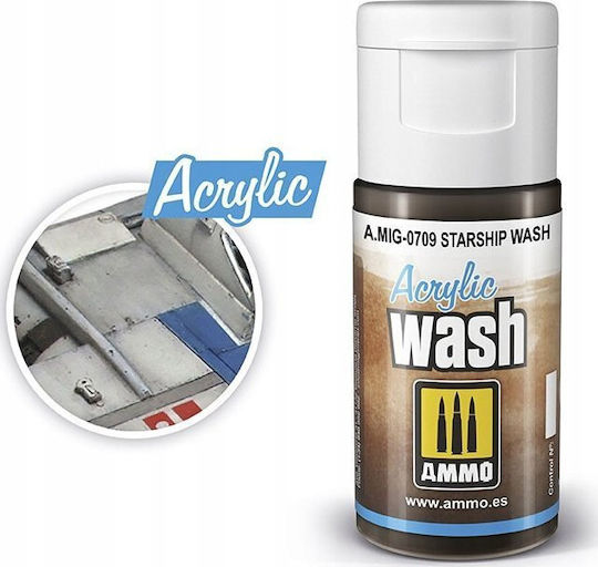 Acrylicos Vallejo Modellbau-Farben Acrylwaschmittel Für Raumschiffe 35ml