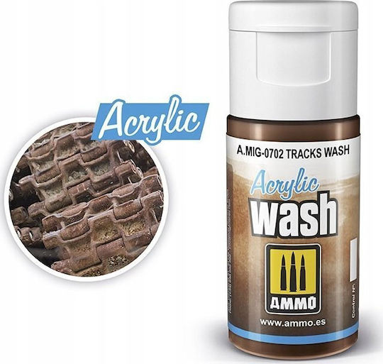 Acrylicos Vallejo Modellbau-Farben Track Wash 35ml